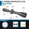 3-9x40 Huntmaster, Black Matte, 30/30