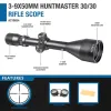 3-9x50 Huntmaster, Black Matte, 30/30