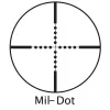 6-24x50 AO, Varmint, Black Matte, Mil-Dot