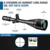6-24x50 AO, Varmint, Black Matte, Mil-Dot