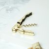 Belmont 24k Signature Double-Hinged Corkscrew in Gold Viski