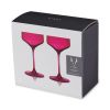 Reserve Nouveau Crystal Coupes in Berry Viski