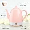 NoellePink Ceramic Electric Tea Kettle by Pinky Up