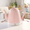 NoellePink Ceramic Electric Tea Kettle by Pinky Up