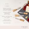 Cork Handled Cheese Spreader Set by Twine