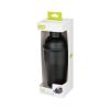 Ash: 18-Ounce Matte Black Cocktail Shaker by True